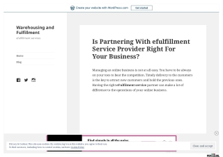 Is Partnering With efulfillment Service Provider Right For Your Business?