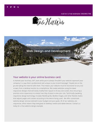 Website Design Services Caldwell