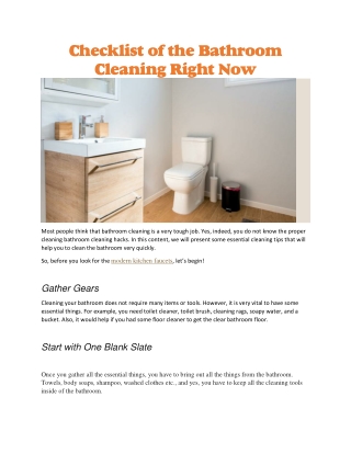 Modern kitchen faucets