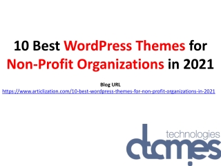 10 Best WordPress Themes for Non-Profit Organizations in 2021