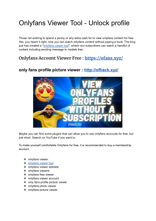 PPT - onlyfans viewer account PowerPoint Presentation, free download