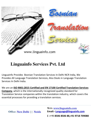 Best Translation Services In Delhi NCR.