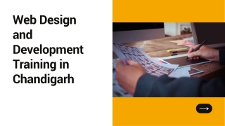 Web Designing Training in Chandigarh - 100% Job Guaranteed, Request Demo