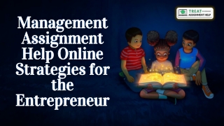 Management Assignment Help Online Strategies for the Entrepreneur