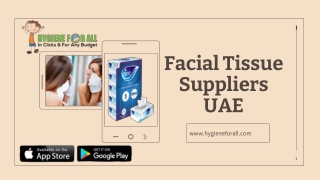 Facial Tissue Suppliers UAE
