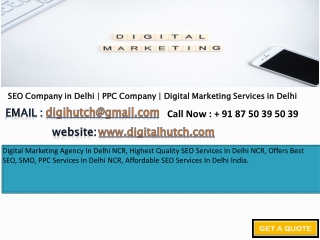 Digital Marketing Services In Delhi NCR | SEO Company In Delhi NCR