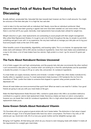 14 Businesses Doing a Great Job at nutraburst vitamin