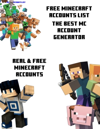 free minecraft accounts list