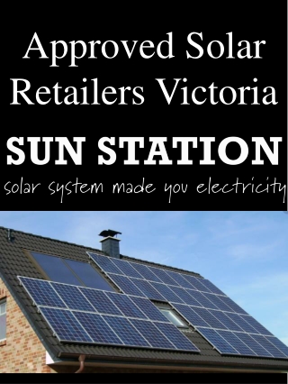 Approved Solar Retailers Victoria