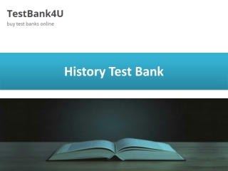History Test Bank