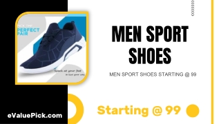 BUY MEN SPORT SHOES STARTING @ 99 - eValuePick