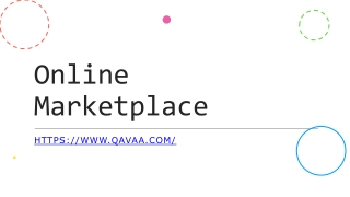 Online Marketplace