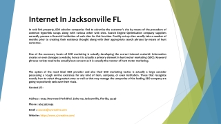 Internet In Jacksonville FL