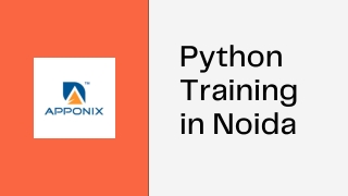 Python Training in Noida
