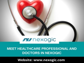 Healthcare Professionals - www.nexogic.com