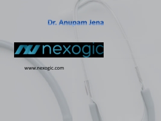 Dr. Anupam Jena - www.nexogic.com