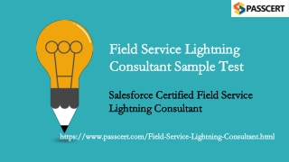 Salesforce Field Service Lightning Consultant Real Dumps