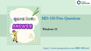 2021 Windows 10 MD-100 Real Questions