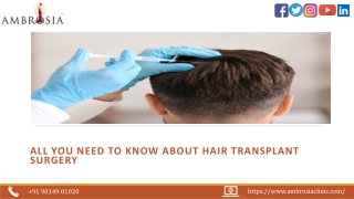 All You Need to Know About Hair Transplant Surgery