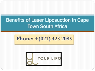 Benefits of Laser Liposuction in Cape Town South Africa