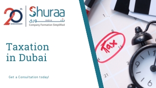 Taxation in Dubai | corporate tax in Dubai | Dubai tax rate