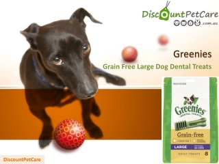 Buy Greenies Grain Free Large For Pet Food Online - DiscountPetCare