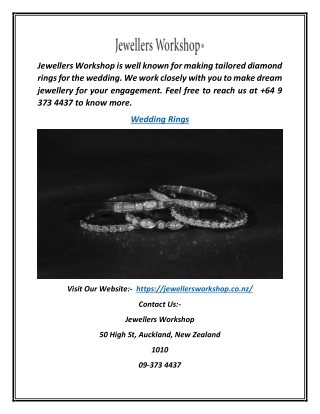 Shop for Wedding Rings in Auckland