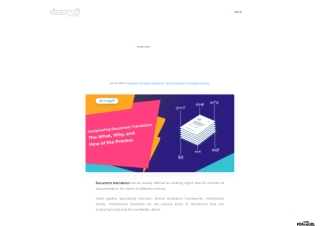 Deciphering Document Translation – The What, Why, and How of the Process