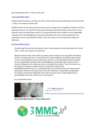 Buy Crystal Meth Online^- 3mmc-online.com*