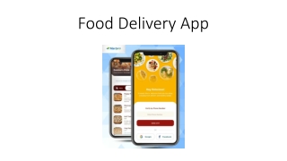 Food Delivery App