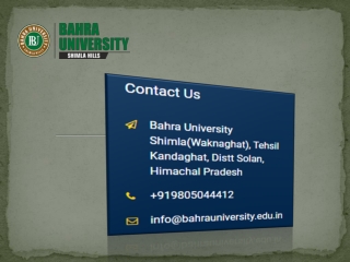 Bahra University