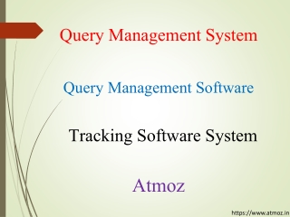 Query Management System will help the HR - Atmoz
