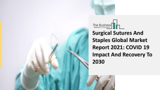 2021 Global Surgical Sutures And Staples Market Size, Share, Trends