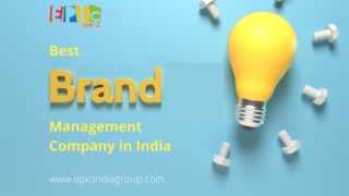 brand management company india