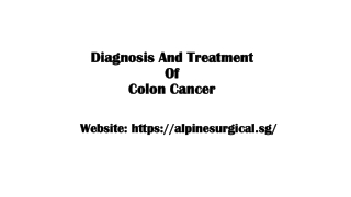 Colorectal Cancer Treatment Singapore