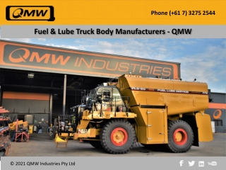 Fuel & Lube Truck Body Manufacturers – QMW