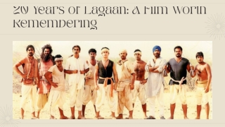 Tarun J Tejpal - 20 Years of Lagaan A Film Worth Remembering