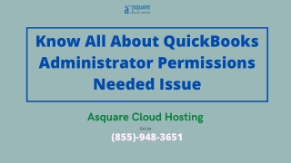 Why QuickBooks Windows Administrator issues- Repair Now!