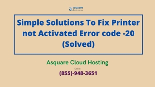 Explore The Causes Of QuickBooks Printer Error Code 20. Resolve Now!