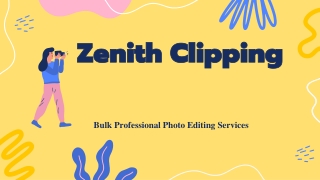 Bulk Professional Photo Editing Services