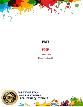 Get success in PMI PMP Dumps - Dumpsforsure.com