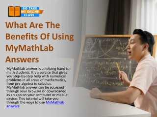 What Are The Benefits Of Using MyMathlab Answers