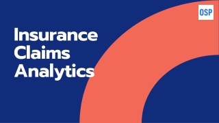 Insurance Claims Analytics Solutions