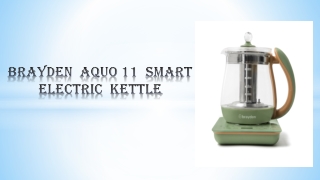 Multipurpose Electric Kettle | Electric Kettle for Tea | Brayden Aquo 11 | Harki