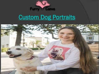 Dog Canvas Art Custom