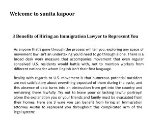 3 Benefits of Hiring an Immigration Lawyer to Represent You