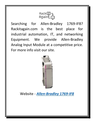 Allen-Bradley 1769-IF8-converted