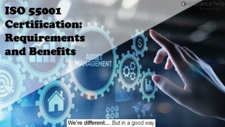 ISO 55001 Certification: Requirements and Benefits