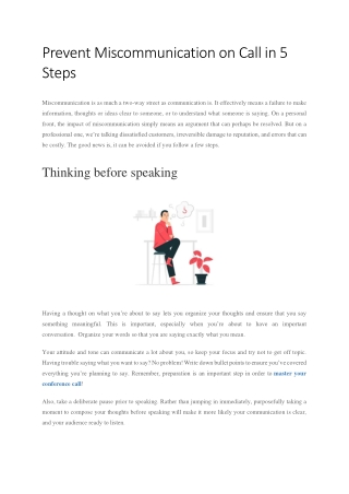 Prevent Miscommunication on Call in 5 Steps-converted
