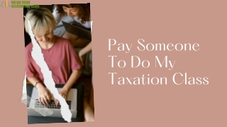 Pay Someone To Do My Taxation Class